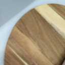 KitchenStar 16-Inch Acacia Wood Pizza Peel Extra Large Wooden Cutting & Serving Board with Handle Natural Oil Finish Ideal Pizza Oven Accessory for Easy Sliding & Prep
