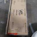 Signature Design by Ashley Glosco 31" Pub Height Wood Saddle Barstool, 2 Count, Black