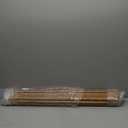 LazBlinds No Tools No Drill Cordless Bamboo Roman Shades, Light Filtering Window Treatment, Roll Up Bamboo Blinds for Windows 31'' W x 72'' H, Brown