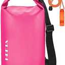 HEETA Waterproof Dry Bag for Women Men(Upgraded Version) 5L/10L/20L/30L/40L Roll Top Lightweight Dry Storage Bag Backpack with Emergency Whistle for Travel, Swimming, Boating, Kayaking, Camping, Beach