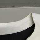 Blooming Jelly Women's Dressy Casual Tops Business Work Blouses White Button Down Shirts Cap Sleeve V Neck Tshirt Size L