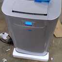 Whynter Portable Air Conditioner 12,000 BTU & Heater with Dual Hose Dehumidifier & Cooling Fan for 400 Sq Ft Rooms, Includes AC Unit Window Kit Elite ARC-122DHP (7,000 SACC), Silver