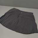 baleaf Women's Pleated Tennis Skirt Golf Skorts for Woman High Waisted Lightweight Athletic Shorts Pockets (Gray, L)