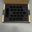 Dynofit 12x1.5 6 Spline Lug Nuts Set, 20pc 5lug Small Wheel Nuts Compatible with Honda Chevy Accord Civic CRV Pilot Odyssey,Closed End Aftermarket Tuner Wheel Studs with 1 Socket Key fit Impala Escape