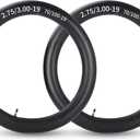 GICOOL 2.75/3.00-19” (70/100-19) Dirt Bike Replacement Inner Tubes, 2 Pack with TR4 Valve Stem, Fits for Motorcycle, Dirt Bike, Pit Bike and More