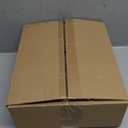 Egofine 8x10 Picture Frames with Plexiglass, Display Pictures 4x6/5x7 with Mat or 8x10 Without Mat Set of 4 for Tabletop and Wall Mounting, Carbonized Brown