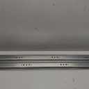 Heavy Duty Drawer Slides, 32 Inch, 300 lb Load Capacity, Side Mount, Full Extension, Ball Bearing, Cabinet Locking Rail Tool Box Runner, Pair