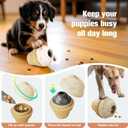 AIERSA Dog Frozen Toy No Need Molds, Treat Dispensing Interactive Dog Toys to Keep Them Busy, Cognitive Puzzle Licking Toys for Aggressive Chewers, Anti Boredom Enrichment Toy for Medium Large Dogs