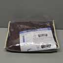 HDCAXKJ Velvet Recliner Sectional Couch Covers L Shaped Corner Reclining Sofa Middle Console Cover Washable Thick Non Slip Sectional Recliner Center Console Slipcover (1 Middle Console, Dark Brown)