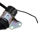 16851-60014 Fuel Shut Off Solenoid Compatible with Kubota BX2230D BX1500D BX1800D RTV900R RTV900T B7410D Z482 Z602 D722 D902 D782 D622 Z402 Replacement for 16851-60012 052600-4531 12VDC
