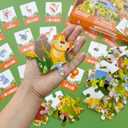 QUOKKA Search and Find Puzzles for Kids Ages 4-6 - Riddle Kids Puzzles 6-8 Years Old - 70 Unique Pcs - 20 Illustrated Guessing Cards - Engaging Children Themes - Africa Puzzle Gift for Toddlers 3-5