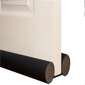 Large Door Draft Stopper for Bottom of Doors 36 Under Door Draft Noise Blocker Black Gap Stoppers Door Draft Guard for Bottom of Doors Adjustable Door Sweep Draft Seal Home Essentials Gadgets