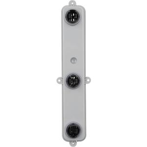 Tail Light Connector Plate Compatible with 2002-2006 Dodge Ram 1500 Pickup, 2003-2006 Dodge Ram 2500/3500 Pickup, Circuit Board, No Bulbs, Left=Right