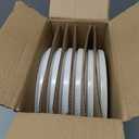 famiware Star Dinner Plates for 6, 10 inches Plate Set, Scratch Resistant, Stoneware Dinnerware, Kitchen Modern Rustic Serving Dishes, Matte White