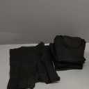 Frida Mom 8pc Postpartum Underwear, Disposable Boyshort Panties, Seamless, Stretch Support, New Mom Essentials, Size Regular (28in-42in, Black)