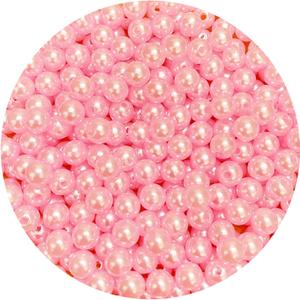 Pearl Beads,300 Pcs Craft Beads Loose Pearls 8mm Round Spacer Beads for Earring Bracelet Necklace Key Chains Jewelry DIY Craft Making,Decoration and Vase Filler (8mm, Light Pink)