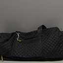 Duffle Bag for Travel, Weekender Bag with Shoe Compartment, Carry On Overnight Bag for Women with Toiletry Bag Duffel Bags with Wet Pocket for Gym Hospital Bags for Labor and Delivery Black