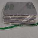 BALEINE 4 Pack Fabric Storage Bins for Shelves, Linen Storage Baskets for Organizing, Decorative Closet Bins for Clothes, Home (Grey, 15"x11"x9.5")