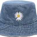 Quanhaigou Bucket Hats Unisex Sun Summer Travel Beach Fishing Cap for Men Women Teens