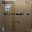 Boyro Baby Baby Walker, 5-in-1 Baby Walkers for Boys and Girls 6-12 Months with Bouncer, Removable Footrest, Feeding Tray & Music, Foldable & Adjustable Activity Walker for 6-18 Months Toddler Infant