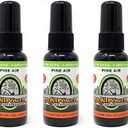 BluntPower (Pine Air, 3 Pack) Concentrated Air Freshener - Premium Oil Based Air Freshener Spray For Home and Car - Long-Lasting Bathroom Spray, Car Freshener, & Odor Eliminator Spray