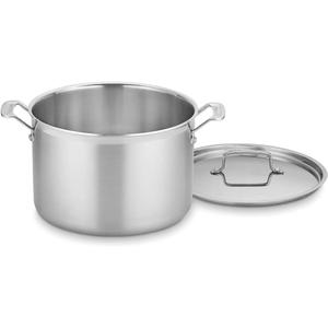 Cuisinart MCP66-28N MultiClad Pro Stainless 12-Quart Skillet, Stockpot w/Cover
