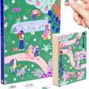 PieceRelax A5 3D Puzzle Journal for Adults, 300 Piece Plastic Jigsaw Book Cover (Includes Notebook) - Marie Boiseau - Peace by Piece, Unique Gift [YA1075]