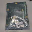 2 x Christmas Table Runner 13x73 Inch, Xmas Pine Trees Winter Holiday Decorative Farmhouse Table Decorations for Kitchen Dinning, Indoor Outdoor Dinner Party Decor (Green, One Size)