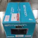 Emerson MW7302B Compact Countertop Microwave Oven with Touch Control, LED Display, 700W, 10 Power Levels, 6 Auto Menus, Glass Turntable and Child Safe Lock, 0.7 Cu., Ft. Black