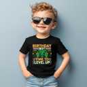 Birthday Boy Toddler T-Shirt, Happy Birthday Dude Shirt (Black)