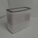 Lifewit Rice Dispenser 25 Lbs(11.3kg), Rice Storage Container Sealed Moisture Proof with Measuring Cup for Kitchen Pantry Household, BPA-Free (Clear)