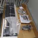 Floating Bed Frame King Size with Smart LED Lights and Charging Station, Heavy Duty Modern Metal Platform Bed No Box Spring Needed - Easy Assembly and Noise Free