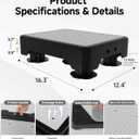 Adjustable Step Stool for Adults, Noctilucent Bed Step Stools, 660 LBS Capacity Non-Slip Safety Step Platform Indoor and Outdoor for Seniors and Kids, Wide Step Stools Elderly Assistance at Night