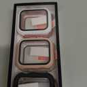 6-Pack Case Compatible with Apple Watch 40mm Series SE 3(2025)/SE 2/SE/6/5/4 with Tempered Glass Screen Protector, QCKANLJ Ultra-Thin Hard PC Full Protective Face Cover Bumper for iWatch 40 mm (Black/Transparent/Pink/White/Starlight/Rose Gold)