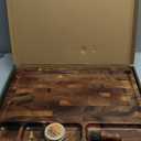 Walnut Wood Cutting Boards for Kitchen, Large Chopping Board Double Sided, End Grain Cutting Board with Handle, Charcuterie Butcher Block for Meal Prep & Serving with Gift Box, 17"13"1"