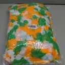 100 Pack St Patricks Day Hawaiian Leis Bulk, Green Orange White Silk Flower Leis For Irish St Patrick's Day Party Accessories Set