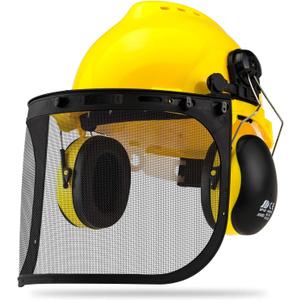 NEIKO 53880A Forestry Helmet for Safety (Yellow)