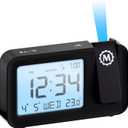 MARATHON Projection Clock with Large Display and Backlight