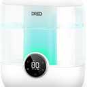 Dreo 6L Top Fill Humidifiers for Bedroom, 60H Runtime, 28 dB Quiet Supersized Cool Mist Humidifiers for Large Room, Air Humidifier for Home, Baby, Plant, Indoor, Night Light, Ultrasonic (White)