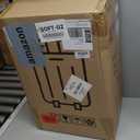 MRPLUM Carry On Luggage Double Handle Suitcase with Net Pocket,Hard Shell Spinner Wheels Luggage with TSA Lock&Seat Belt,20 inch,Pink