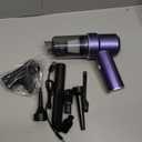 KMM Handheld Car Vacuum Cleaner, 11000PA Vacuum Cleaner & Air Duster, 120W High Power Vacuum Portable Cordless, Hand Held Vacuum Rechargeable with Multi-Nozzles & LED Light for Home, Car, Office