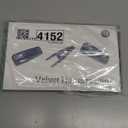 Tinfol Ivory Velvet Hanger Clips, 24 Pack Pants Velvet Clips, Large Opening Clip Clothes Pin, Strong Finger Flocked Clip Perfect for Slim-line Clothes Hangers