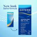 Differin Acne Treatment Gel, 30 Day Supply, Retinoid Treatment for Face with 0.1% Adapalene, Gentle Skin Care for Acne Prone Sensitive Skin, 15g Tube 