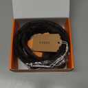 VATAN Men's Full Grain Leather Casual Every Day Jeans Belts, Handmade Men Leather Belt with Gift Box