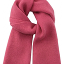 Trifabricy Winter Scarf for Women - Womens Warm Knit Scarf Soft Wrap for Cold Weather Winter Scarfs Fashion Solid Scarves Pink