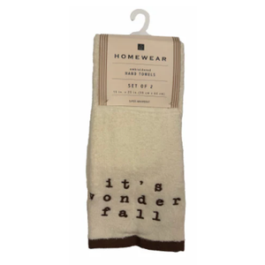 Homewear Hand Towels Set Of 2 15x25 Pack Of 2