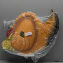 24" Metal Outdoor Harvest Cornucopia Yard Stake