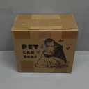 Console Dog Car Seat for Small Dogs,Small Dog Booster Seat for Car Washable Foldable Puppy Car Seat with Safe Protection Hooks Adjustable Straps and Storage Pocket Pet Up to 15lbs