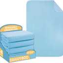 Washable Underpads, 24x36 4 Pack Incontinence Bed Pads,Heavy Absorbency Reusable Bed Pads for Elderly,Kids,Adults and Pets,Bed Pads Washable Waterproof Quick Drying for Bed, Sofa, Floor