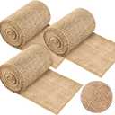 Natural Burlap Tree Protector Wrap, 3 Rolls Tree Wrap for Damaged Tree Bark Repair, 5 Inches x 17 Feet Tree Wraps Bark for Winter, Burlap Wrap Plants Bandage for Keeping Warm